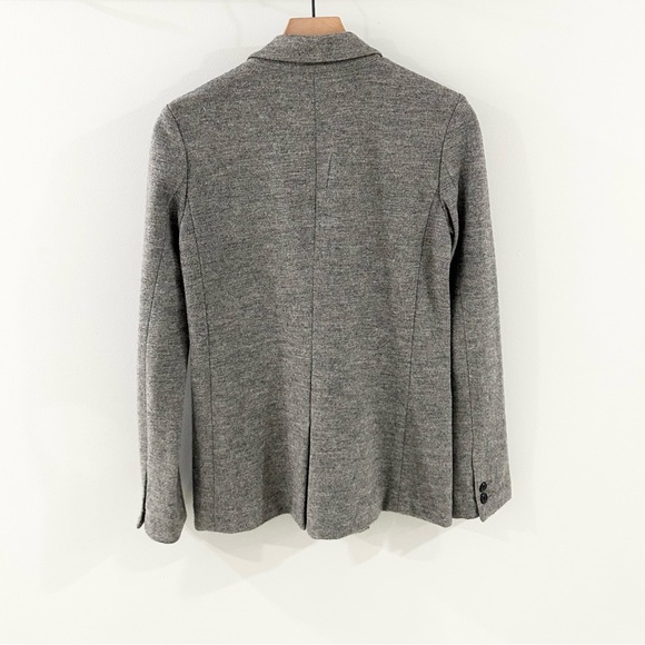 J. Crew Double Breasted Wool Pea Coat Gray Size 0 - Picture 6 of 6